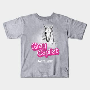 Gray Capilet Kids T-Shirt